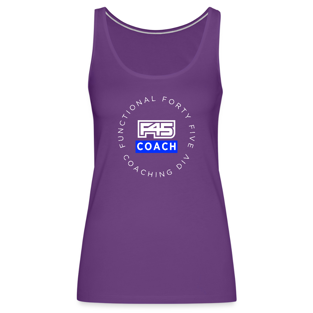 Women’s Coach Tank Top - purple