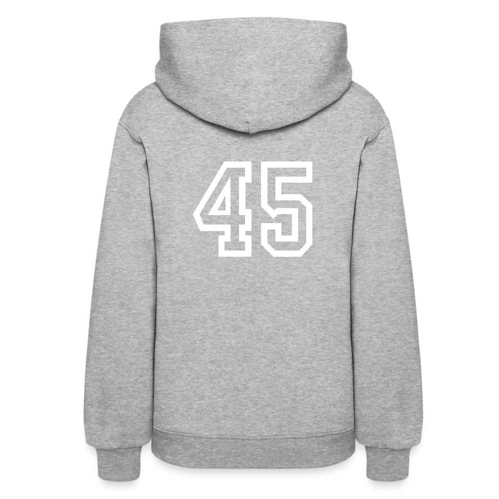 Women's Coach Hoodie - heather gray
