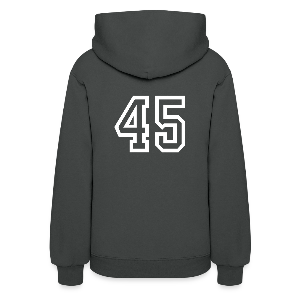 Women's Coach Hoodie - asphalt
