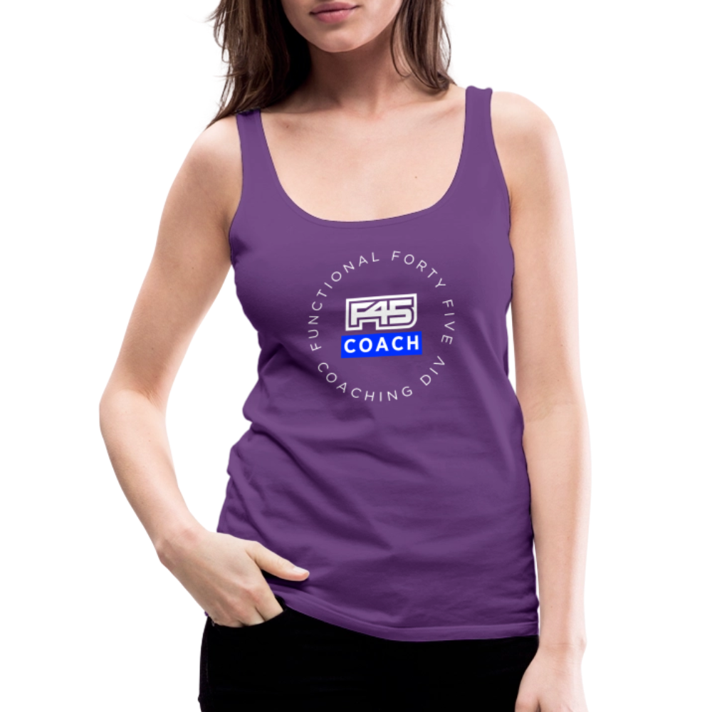 Women’s Coach Tank Top - purple