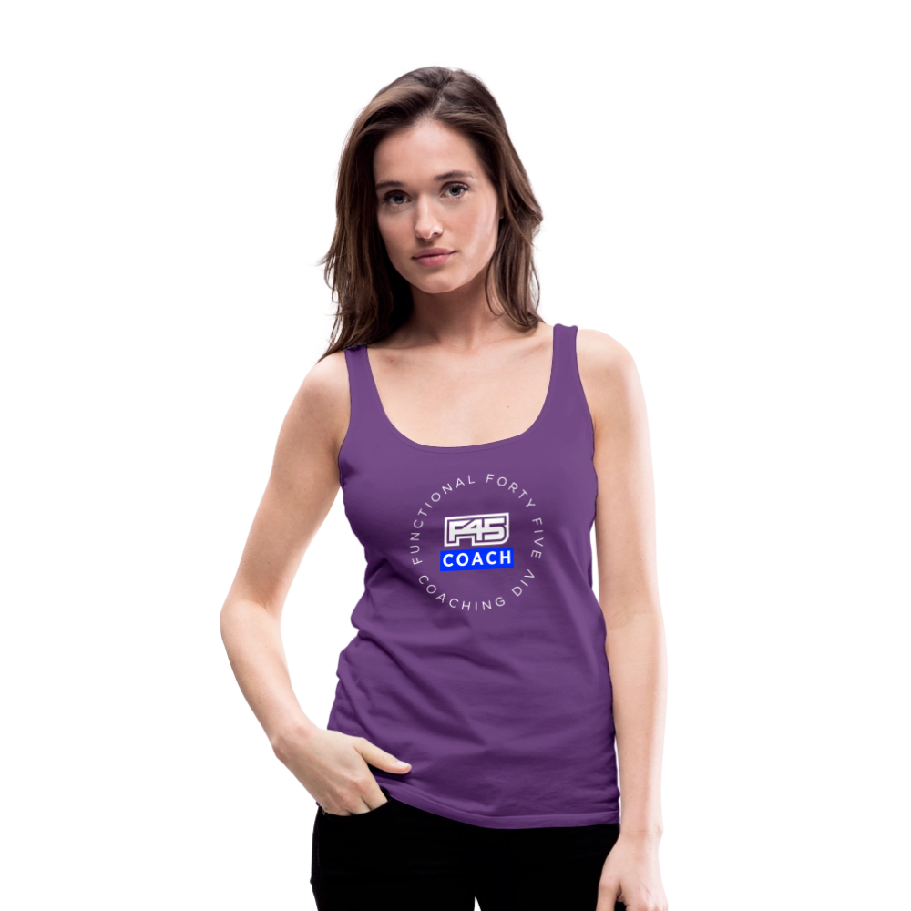 Women’s Coach Tank Top - purple