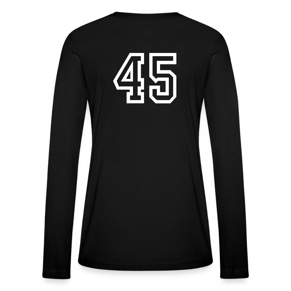 Women's Coach Long Sleeve T-Shirt - black