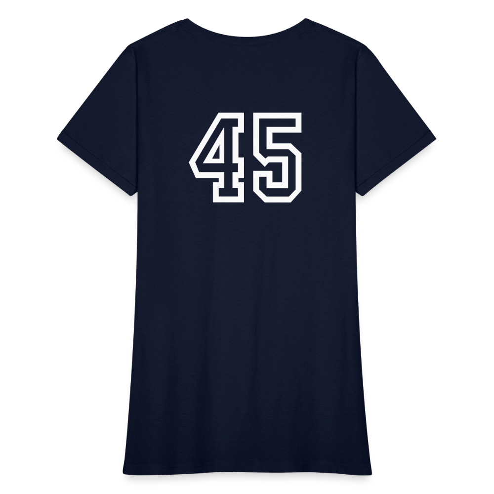 Women's Coach T-Shirt (Pink) - navy