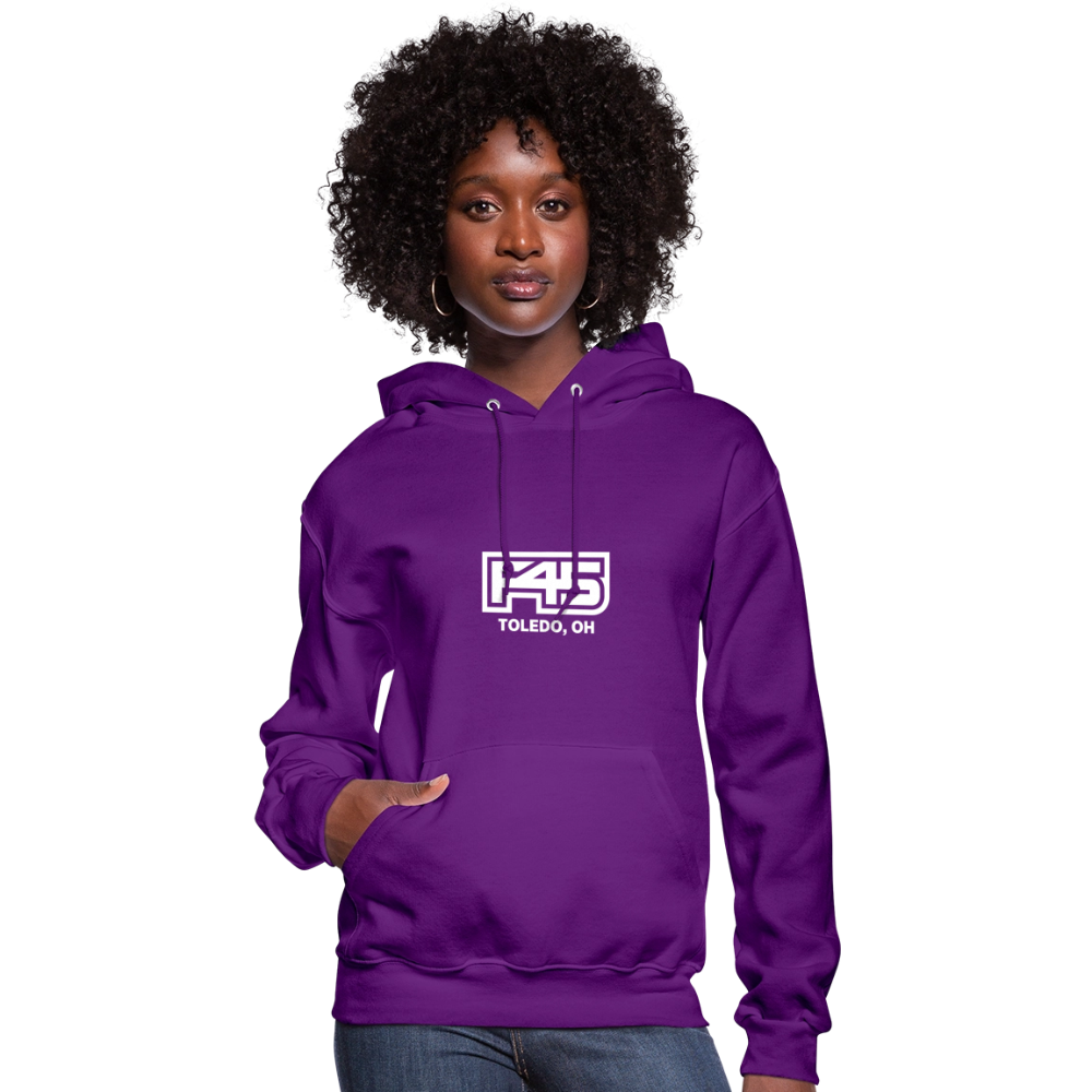 Women's Basic Hoodie - purple