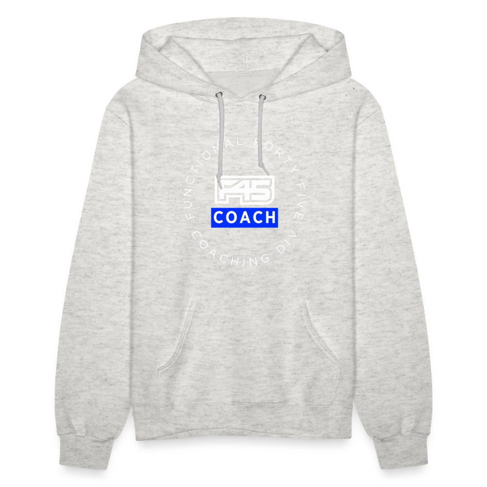 Women's Coach Hoodie - heather oatmeal