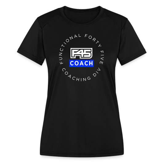 Women's Coach Performance Shirt - black