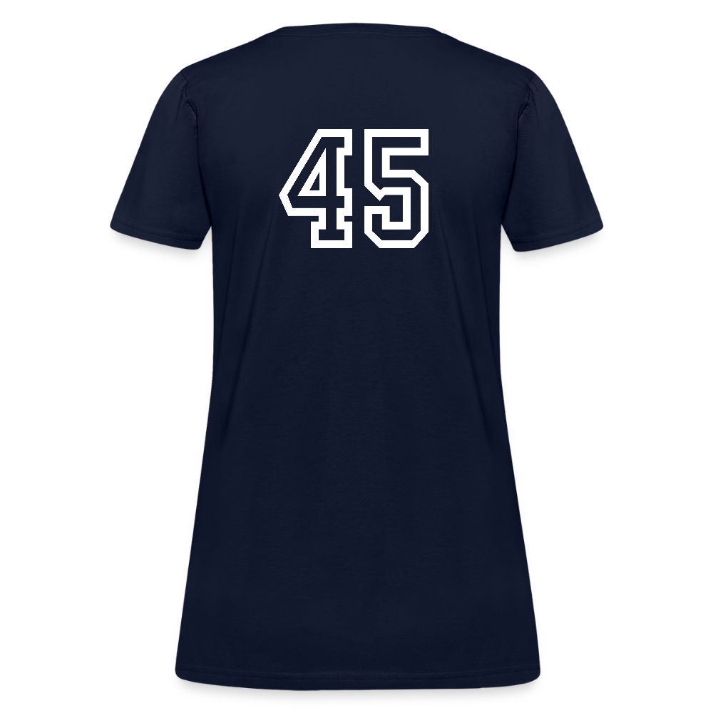 Women's Coach T-Shirt (Pink) - navy