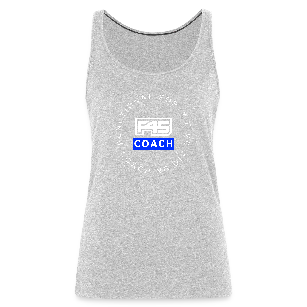 Women’s Coach Tank Top - heather gray