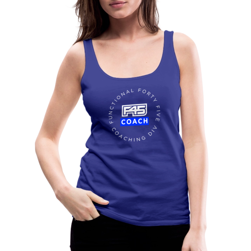 Women’s Coach Tank Top - royal blue