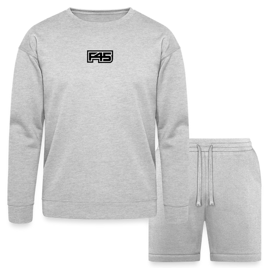 Unisex Sweatshirt & Short Set Bella + Canvas (3 colors) - heather gray