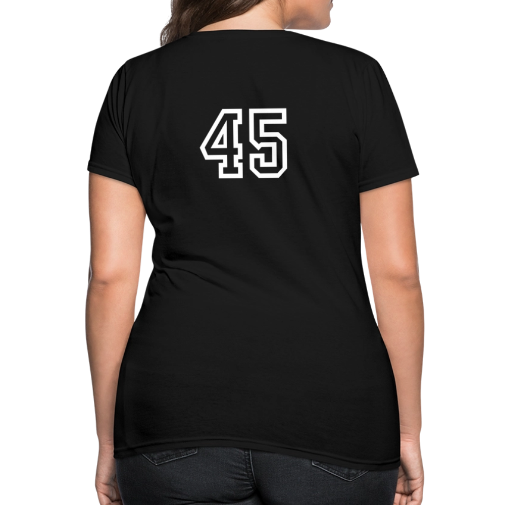 Women's Coach T-Shirt (Pink) - black