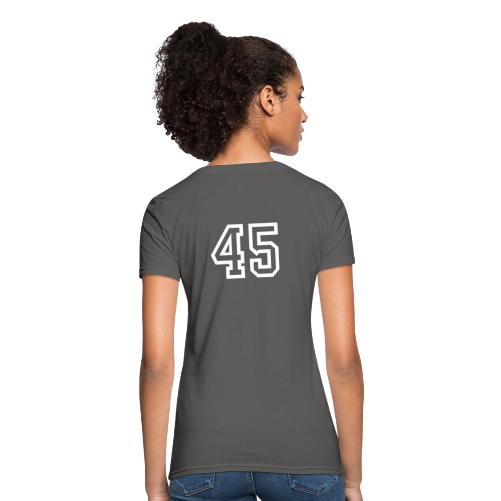 Women's Coach T-Shirt (Pink) - charcoal