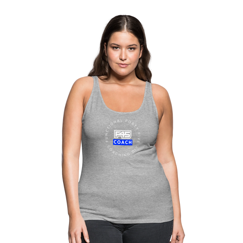 Women’s Coach Tank Top - heather gray