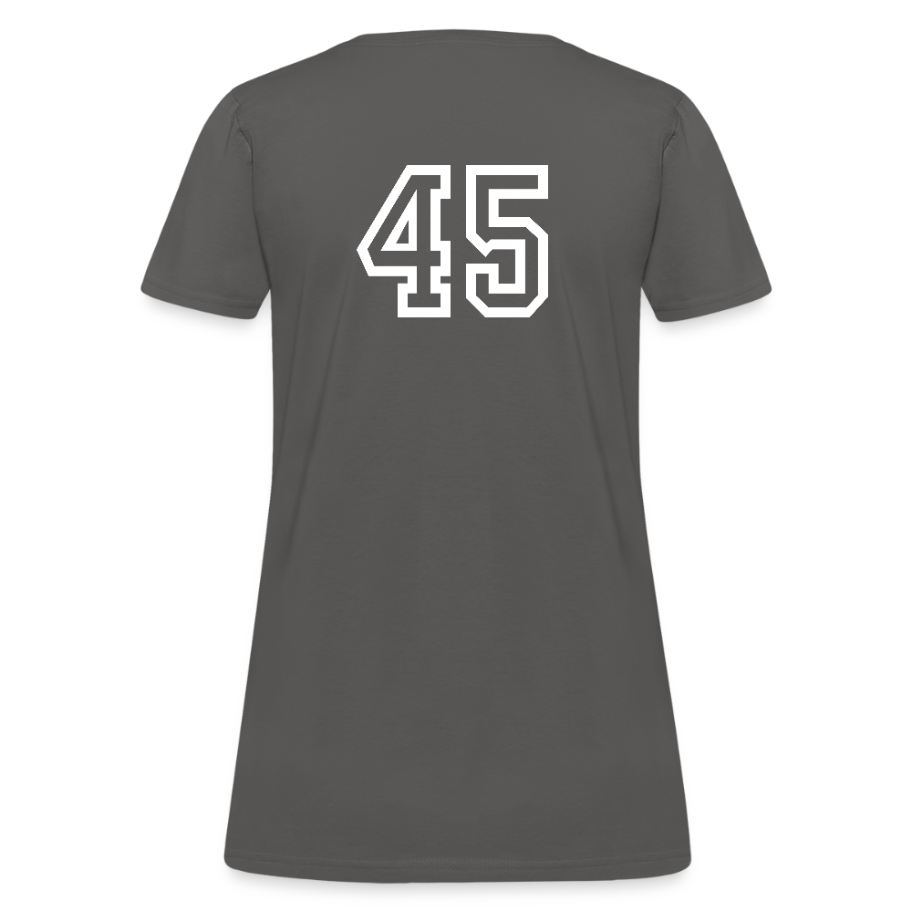 Women's Coach T-Shirt (Pink) - charcoal