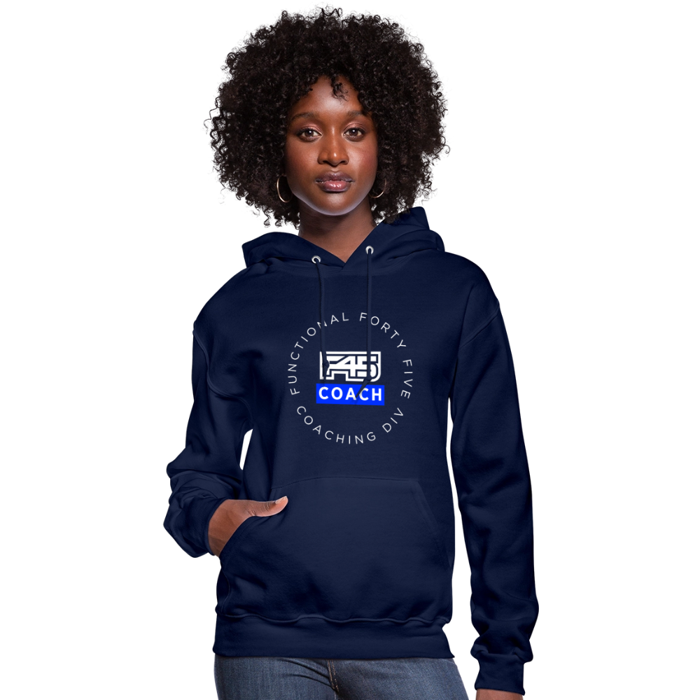 Women's Coach Hoodie - navy