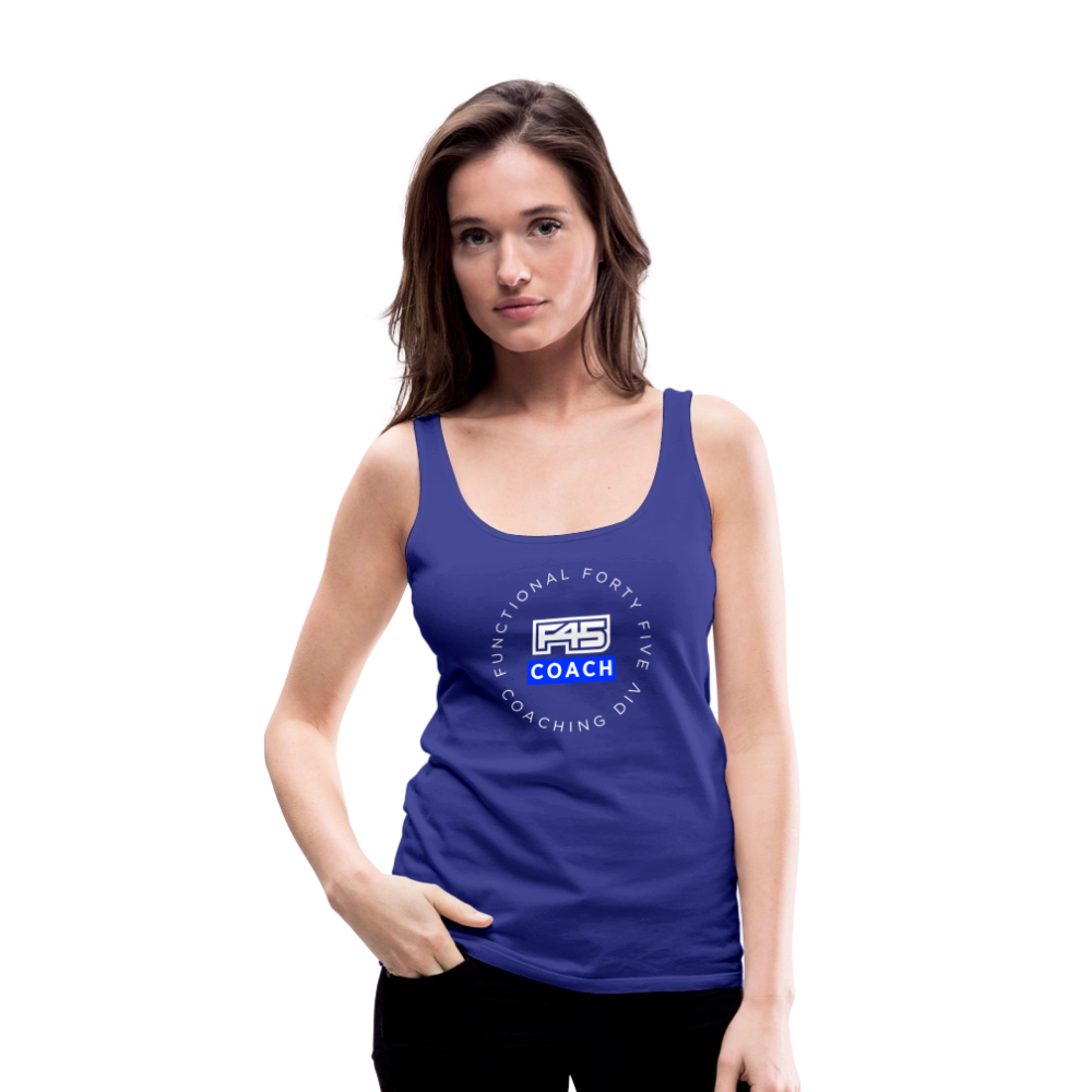 Women’s Coach Tank Top - royal blue
