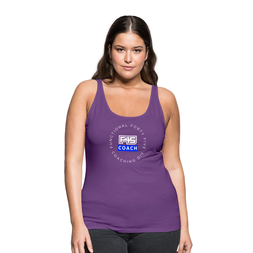 Women’s Coach Tank Top - purple
