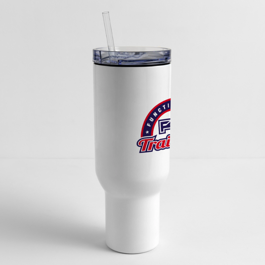 40 oz Heritage Travel Tumbler - white