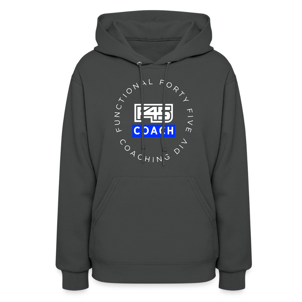 Women's Coach Hoodie - asphalt