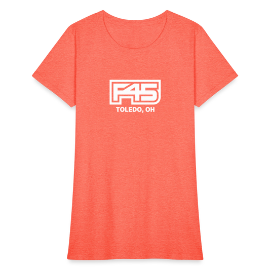 Women's Basic Toledo Shirt - heather coral