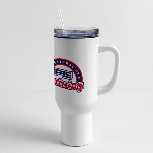 40 oz Heritage Travel Tumbler - white