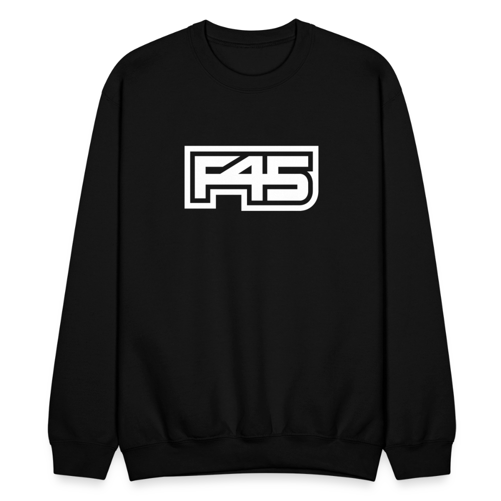 Unisex F45 Crewneck - White Logo - black