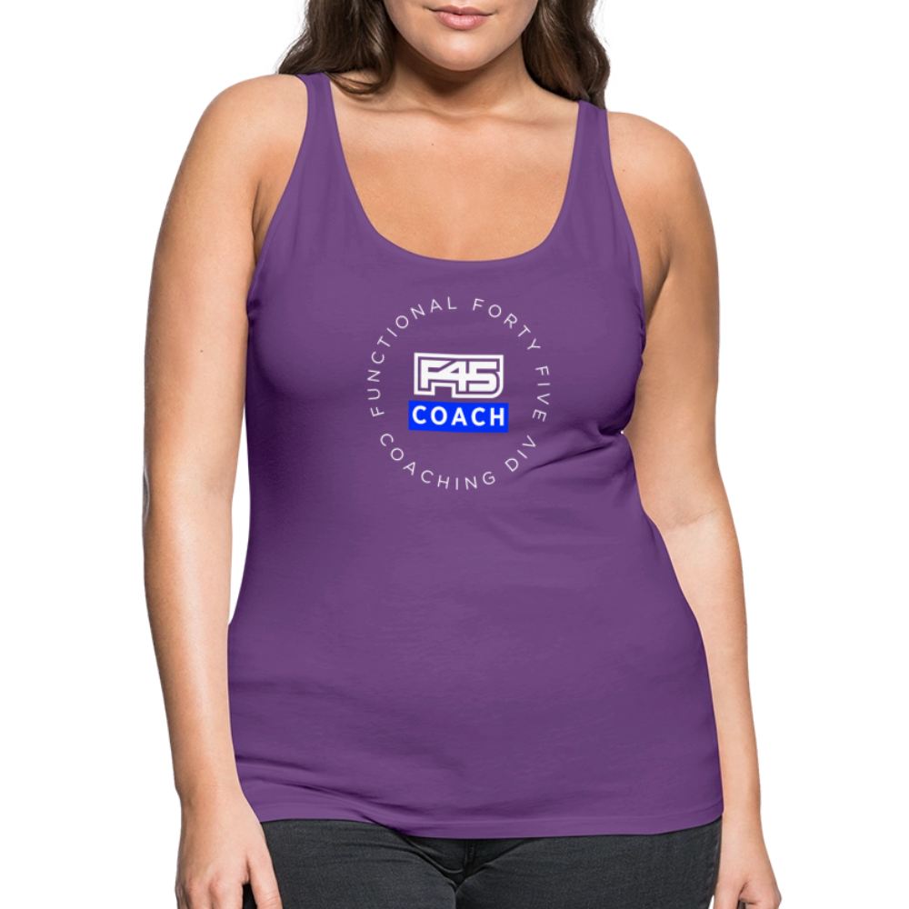 Women’s Coach Tank Top - purple
