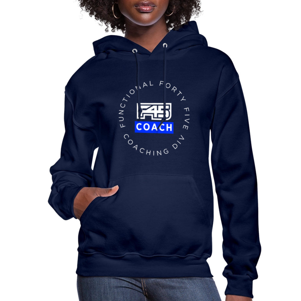 Women's Coach Hoodie - navy