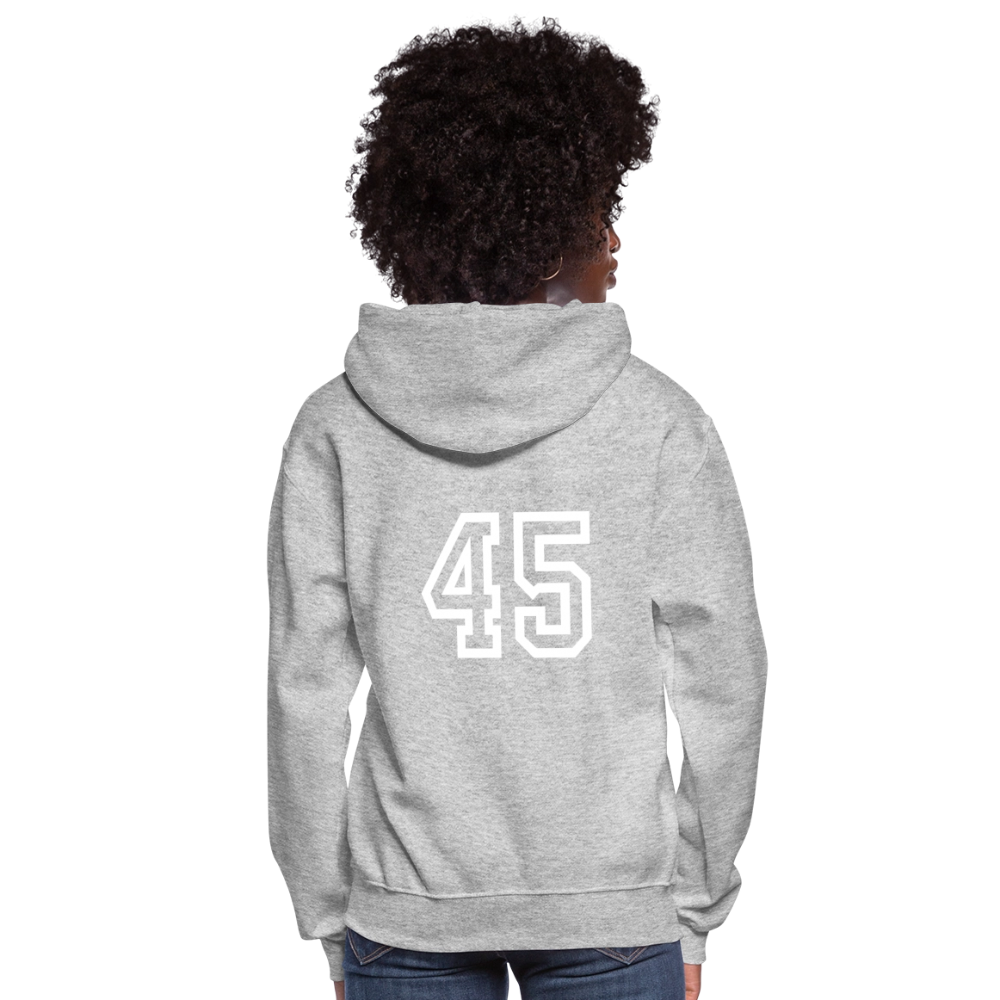 Women's Coach Hoodie - heather gray