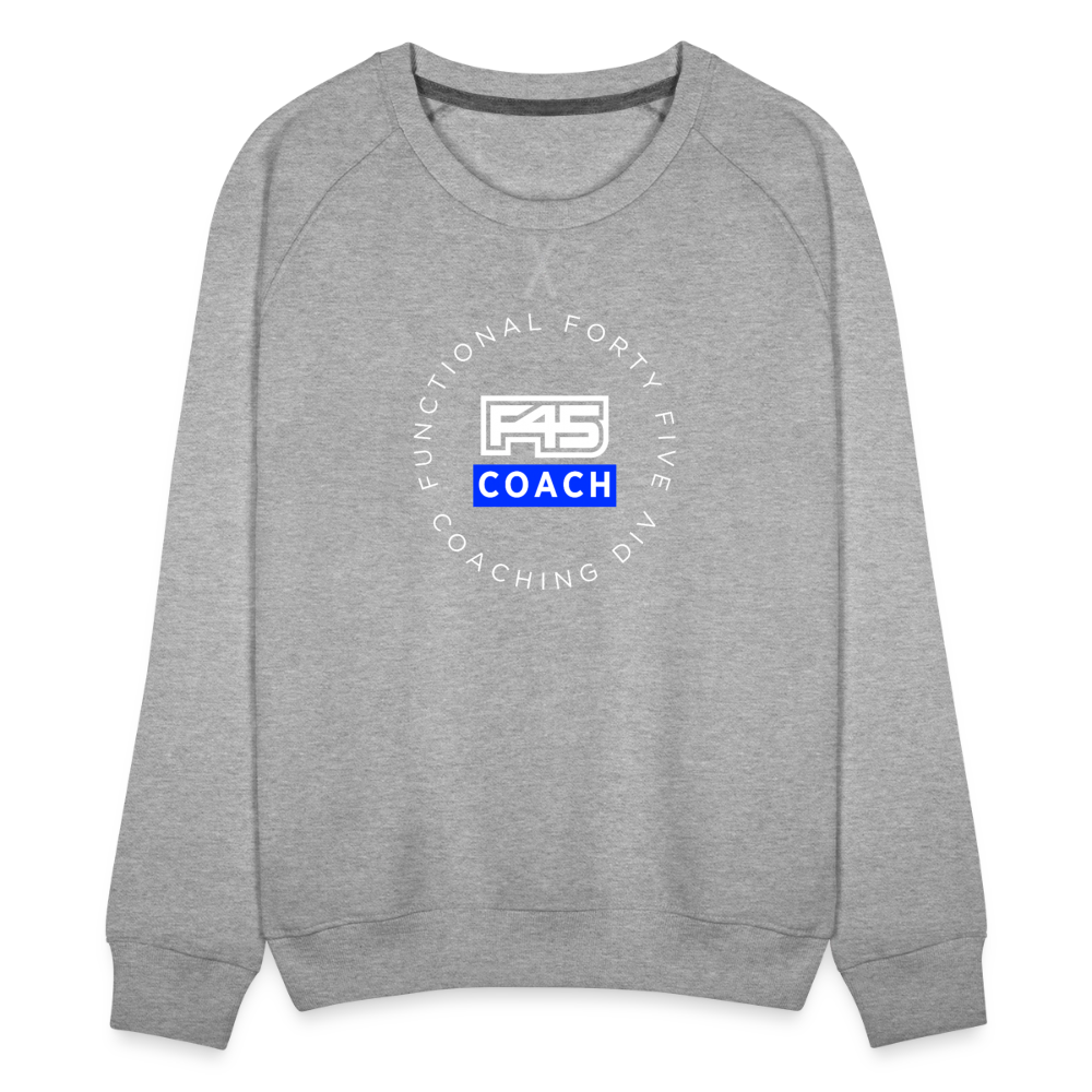 Women’s Coach Premium Sweatshirt - heather grey