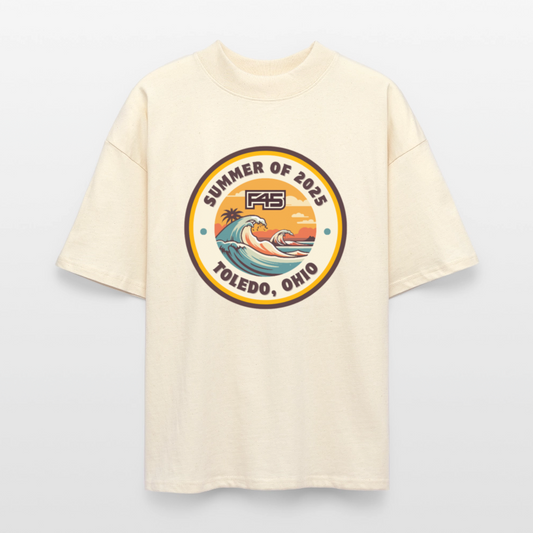 Unisex Summer of 2025 Oversized T-Shirt (Limited) - natural raw
